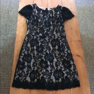 Cute little black lace dress